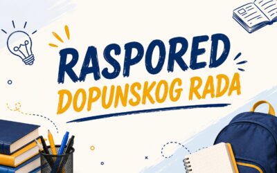 Obavijest o dopunskom nastavnom radu u 2025./2026. godini