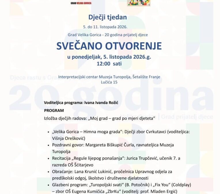 Jurica Trupčević oduševio publiku na otvorenju Dječjeg tjedna